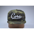 Custom Embroidered Snapback Cotton Cap Camouflage Colour